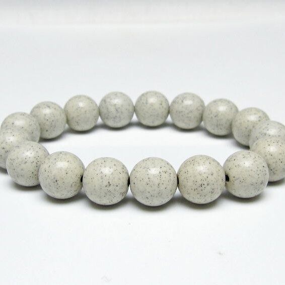 北投石 ブレスレット 12mm 一点物 メール便可 111-50140