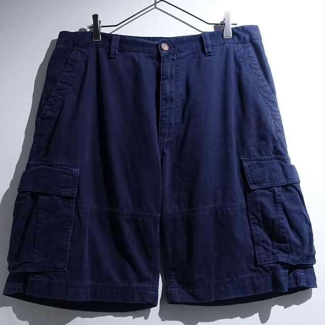 00s "St. John's Bay" Navy Wide Cargo Shorts