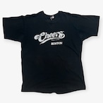 90s|FRUIT OF THE LOOM|“Cheers BOSTON” プリントTシャツ|USA製 1993コピーライト フェードブラック|B