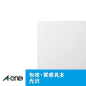 エーワン ラベルシール インクジェット 超耐水 光沢紙 40面楕円型 10シート 64440E