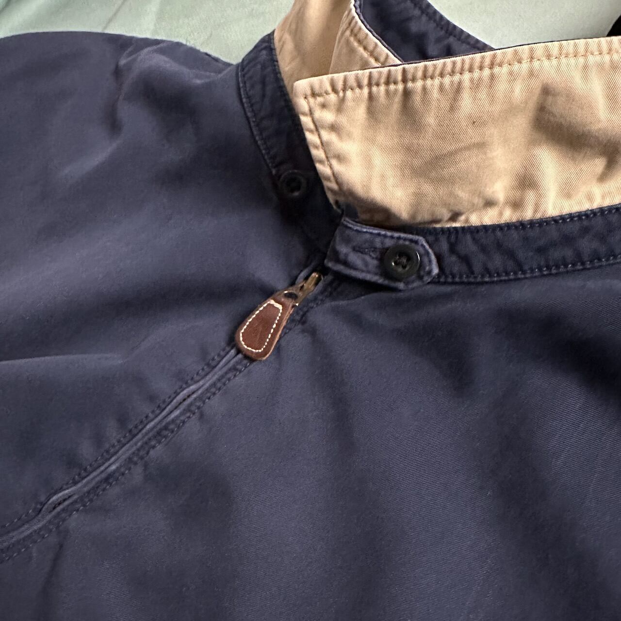 y*p様 80s ラルフローレン　ドリズラーダウン　ネイビーイエロー　スイングト Ralph ラルフローレン スイングトップ ドリズラー スポーツジャケット