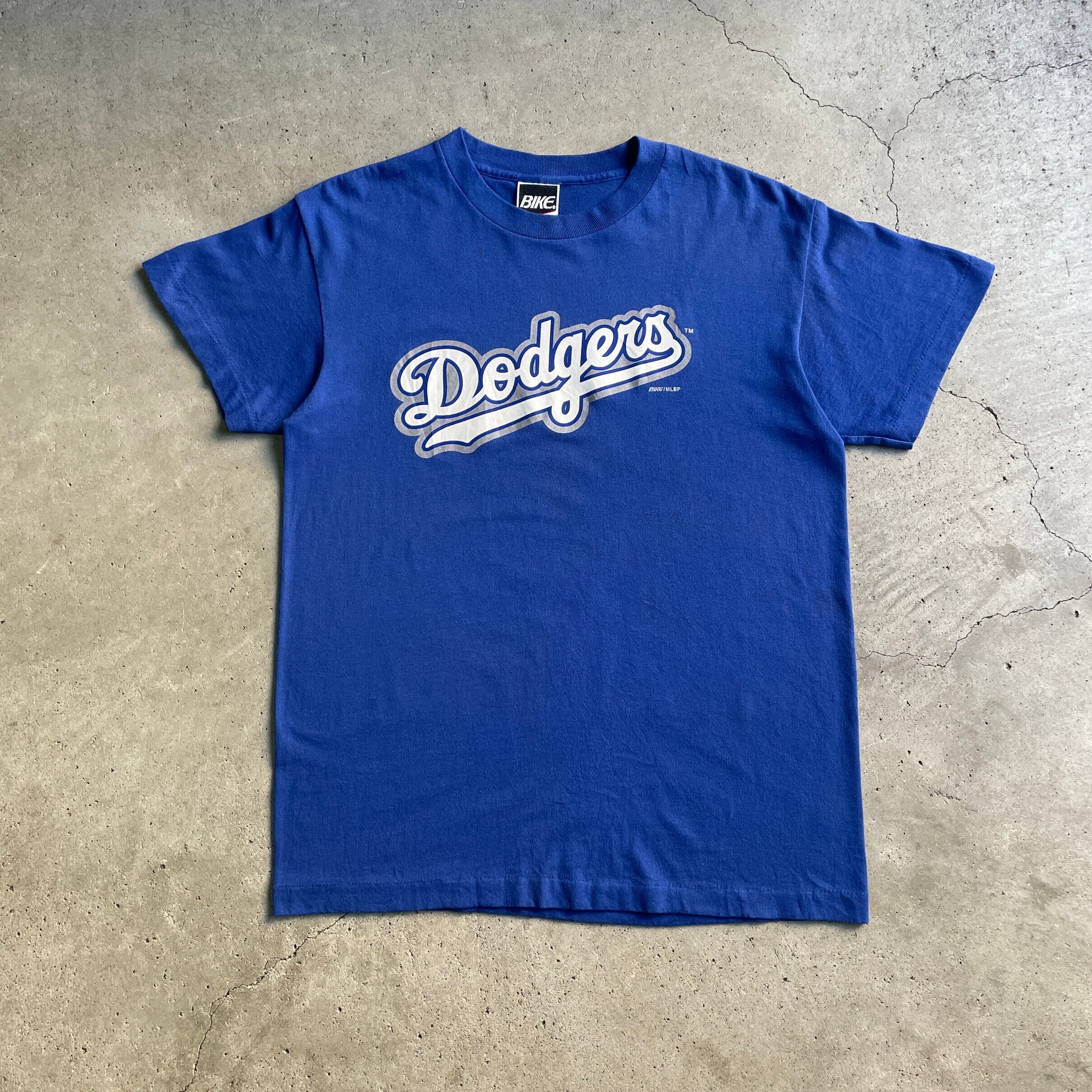 USA製 90年代 MLB ロサンゼルス・ドジャース チーム ロゴプリント T 
