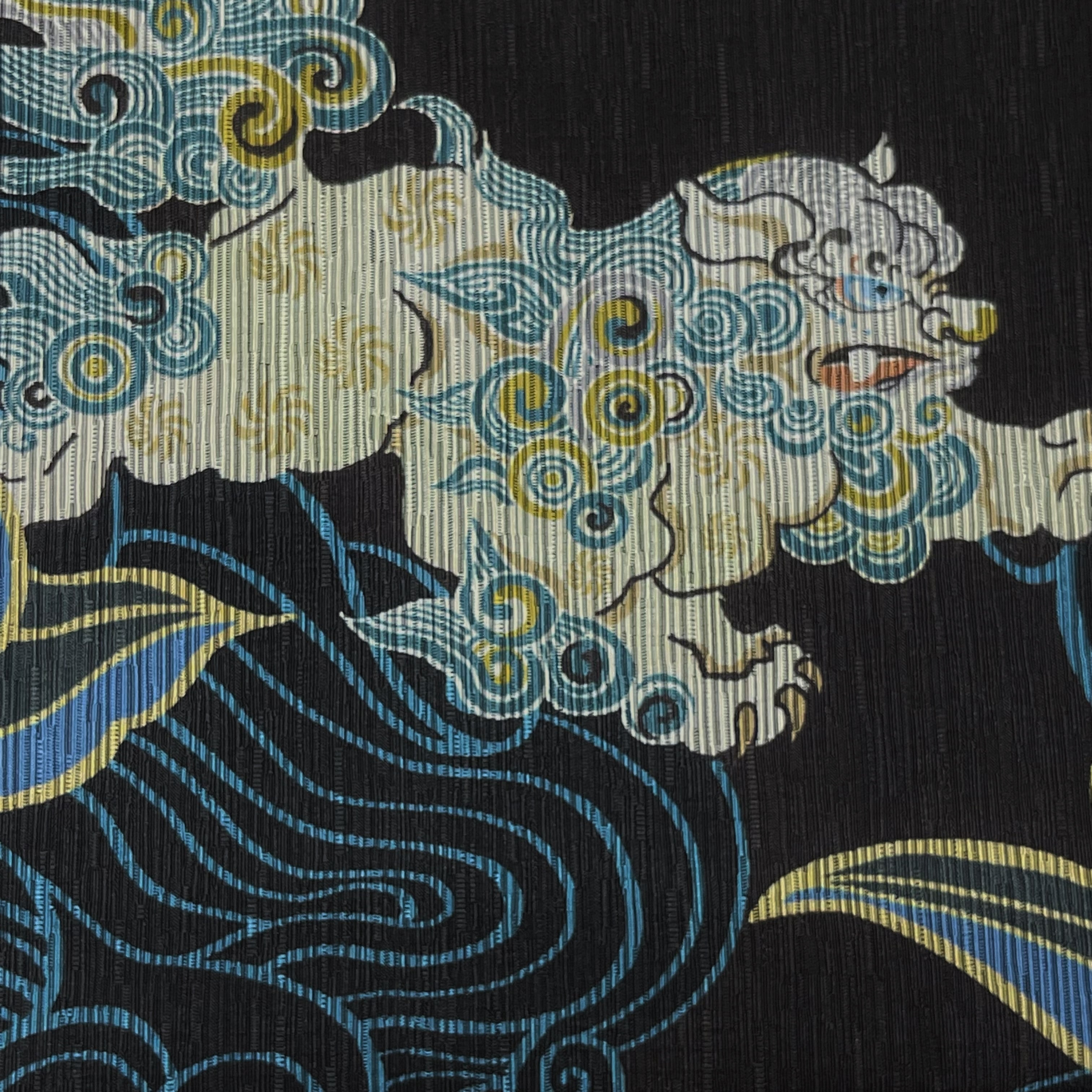 新品】召しませ花 『瑞雲』リバーシブル半幅帯(ブラック) | きもの楸堂