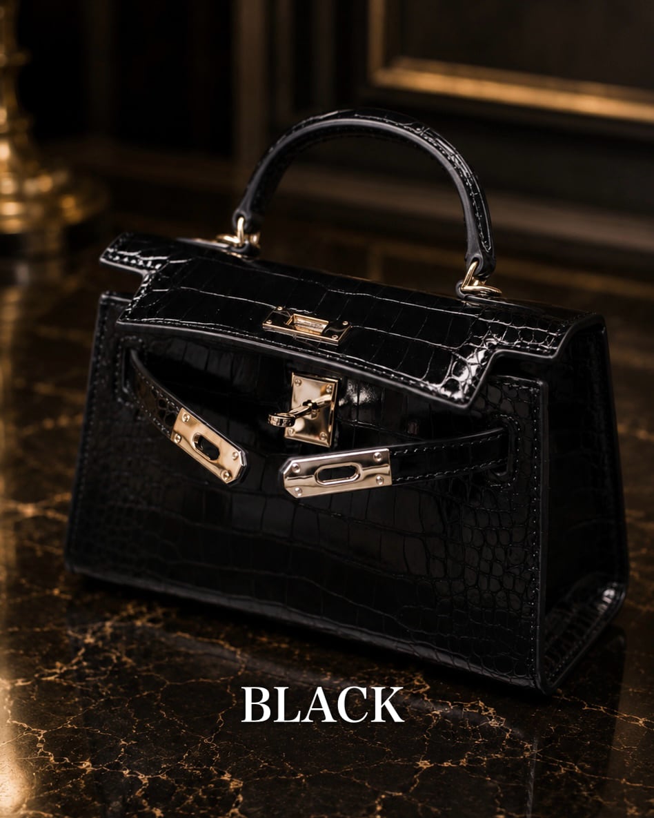 LUXURY CROCO MINI BAG ベルト付き【BLB-26001】 | BELINDA