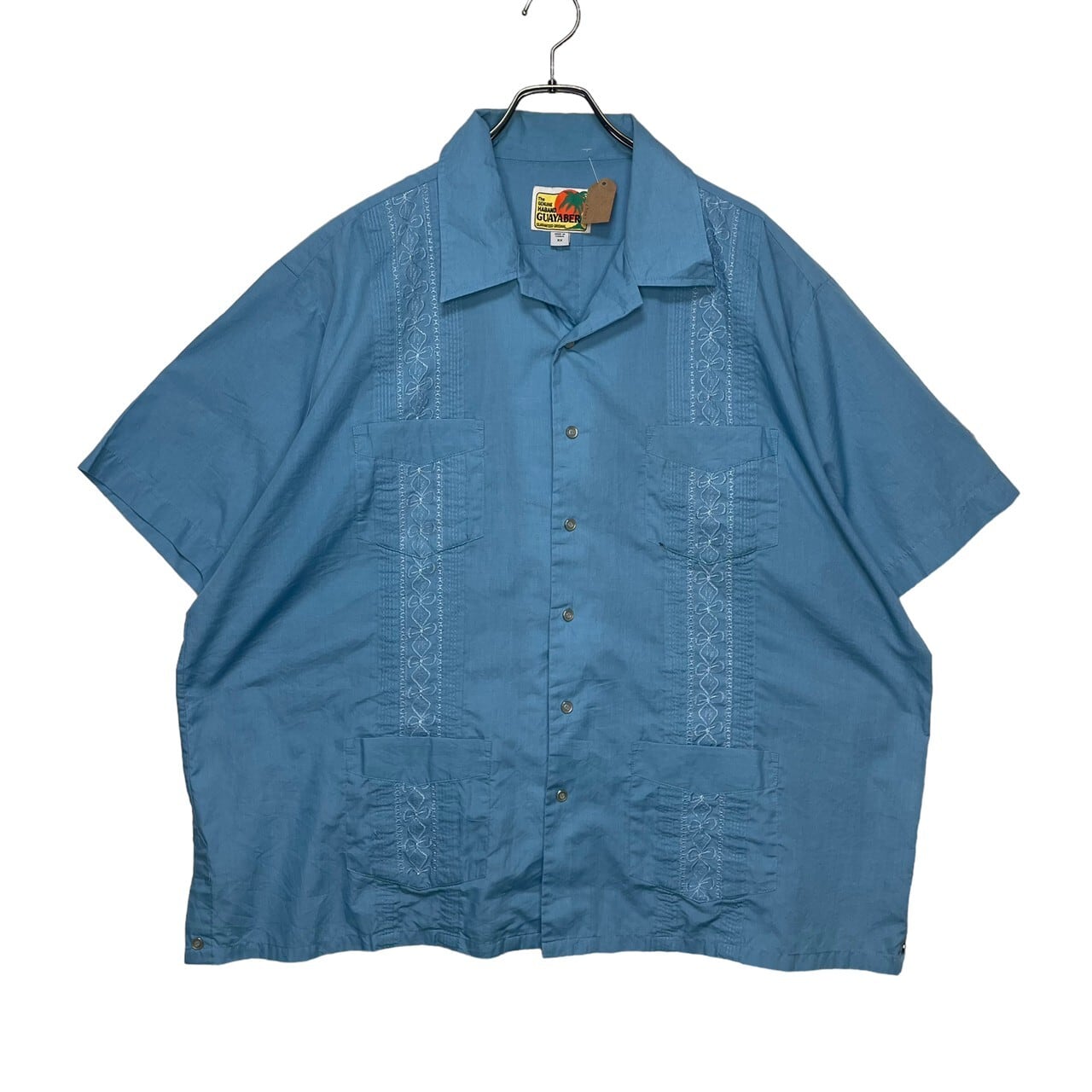GUAYABERA 半袖キューバシャツ 2XL 刺繍 | 古着屋OLDGREEN