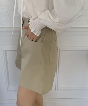 《即納商品》cheer short pants (khaki / pink / ivory)