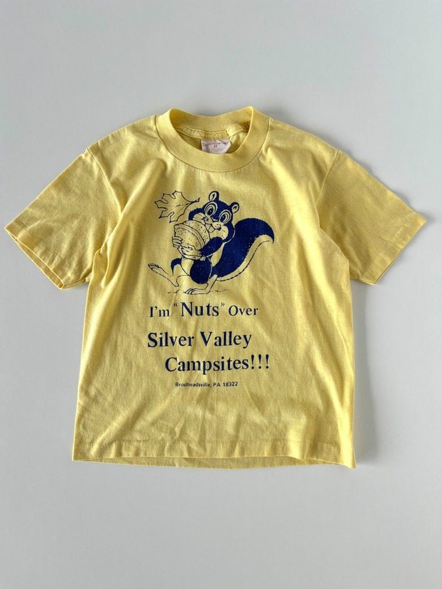 【3-4T相当・vintage】USA製PRESIDENT AVE SCHOOL tee