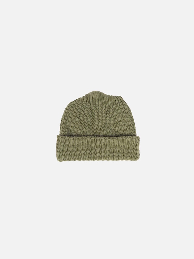 BRICKS & WOOD | HEAVY KNIT BEANIE / OLIVE