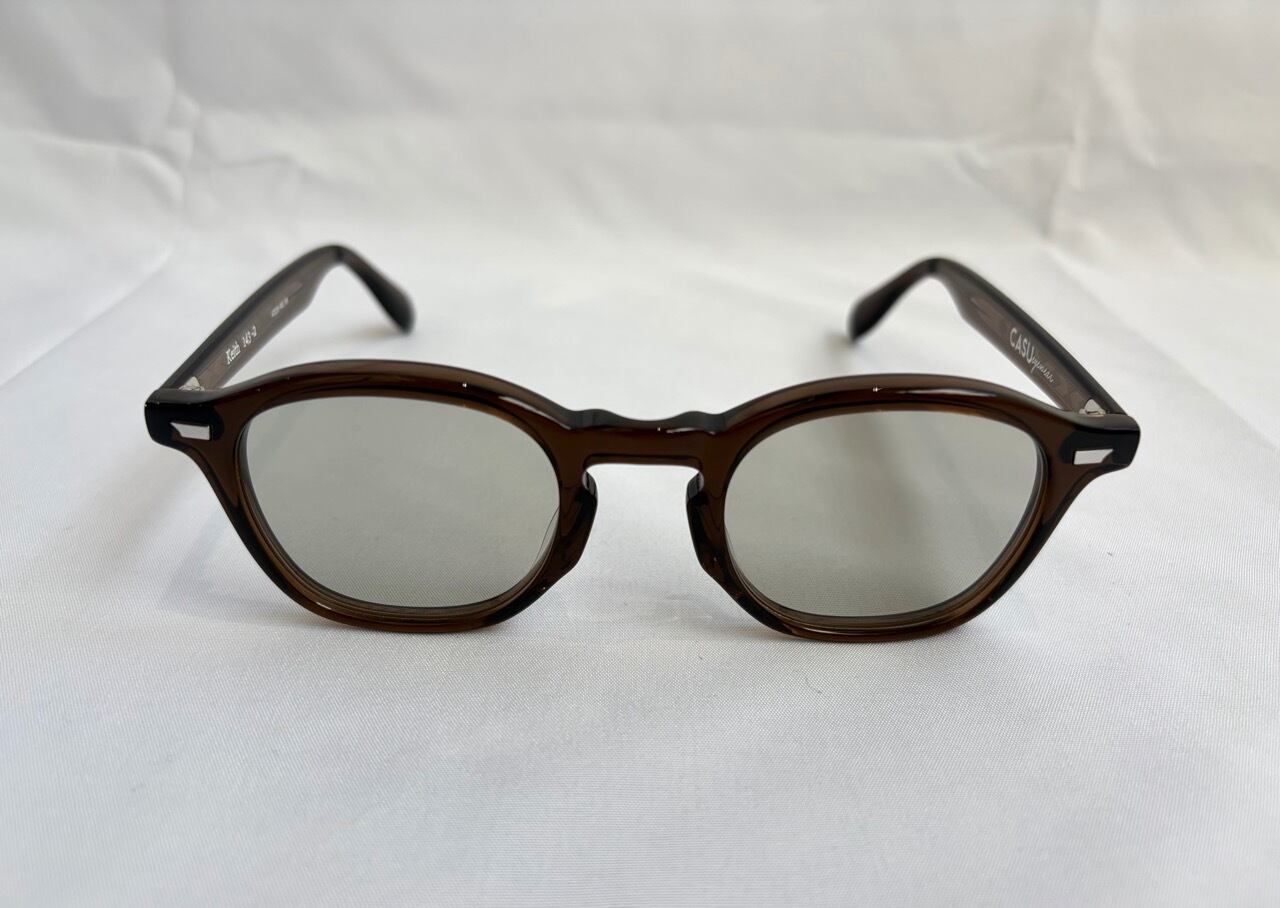 casu Keith 143-2 メガネ サングラス ダークブラウン 調光レンズ CASU Eyewear] Keith 143-2 brown キャス アイウェア キース ブラウン