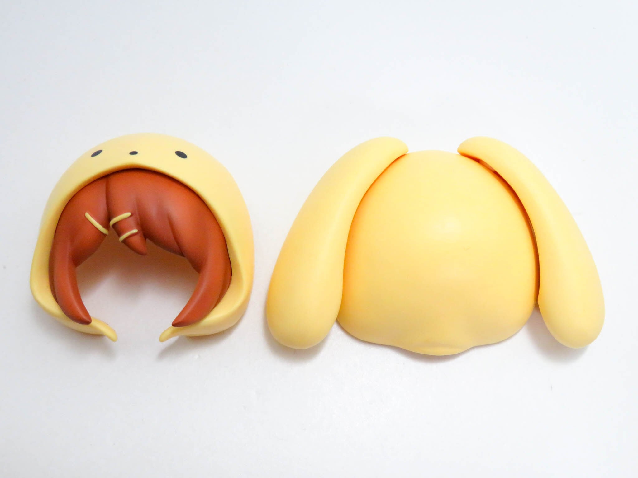 再入荷(A−ランク)【304】 りん&うーさー+メカうーさー 髪パーツ ショート(フード) ねんどろいど