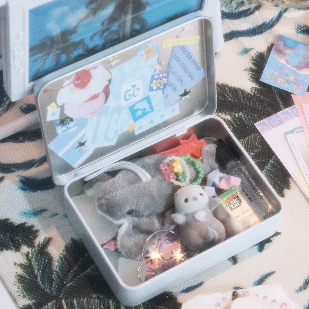 THENCE] 「Garden」小物入れ缶 ケース | moim - 韓国雑貨や小物の通販