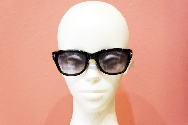 【平野紫耀さん着用】TOM FORD サングラス TF237-F 01B Snowdon ウェリントン フレーム メンズ レディース おしゃれ アジアンフィット ITALY イタリア製 トムフォード スノードン 黒-5枚目