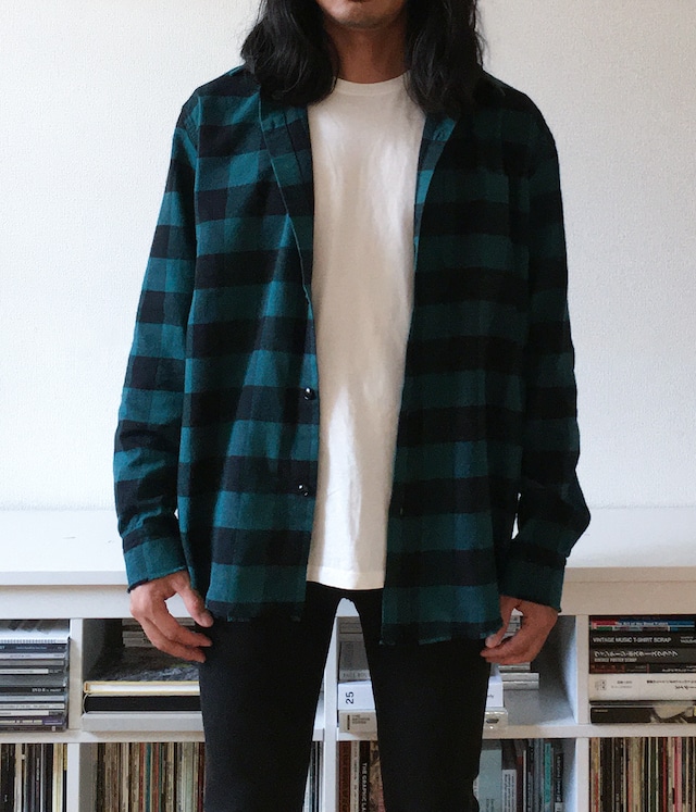 Check flannel shirt -Ska-