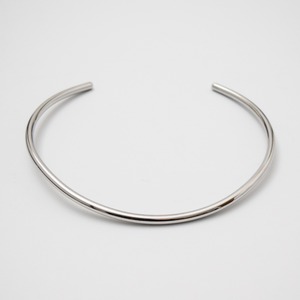 ラウンド ネックレス チョーカー シルバー