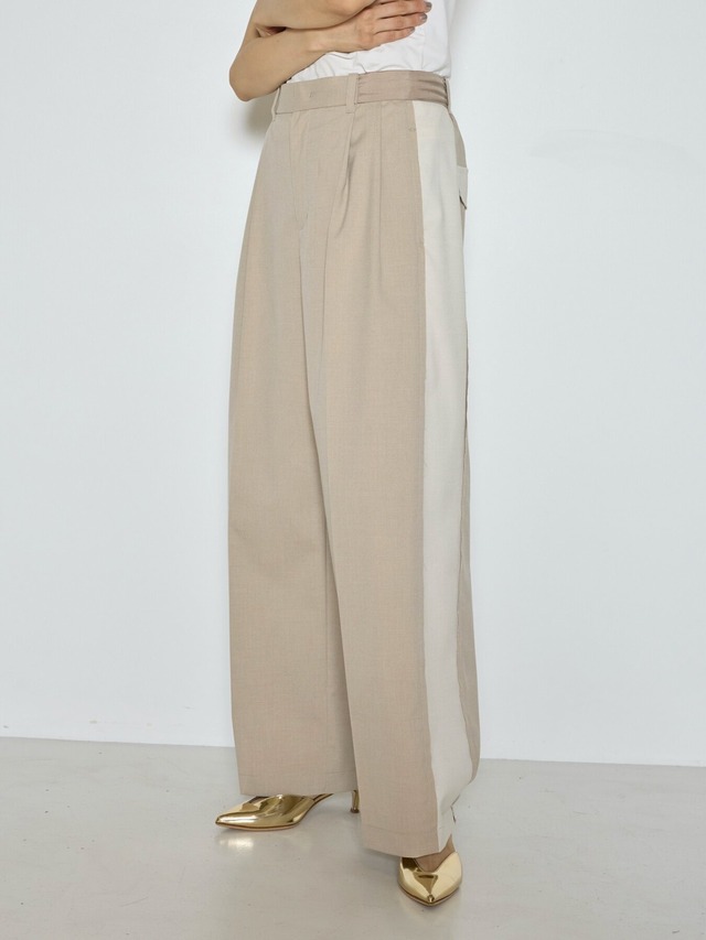 【ご予約】[3265-309KK] ｶｯﾄｵﾌﾗｲﾝ2ﾀｯｸｽﾗｯｸｽ【Chignon】