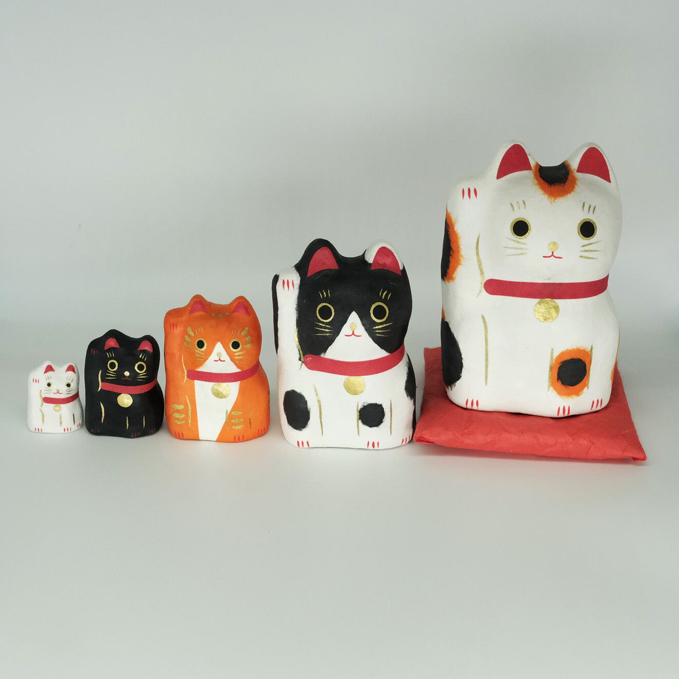 はりこーシカ 招き猫