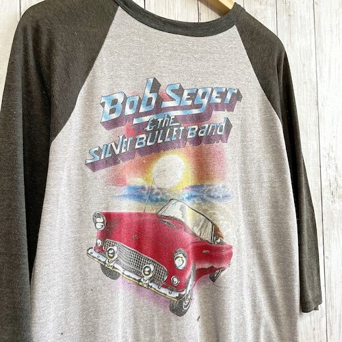 80s〝 BobSeger Tour1983〟 Baseball T-Shirt