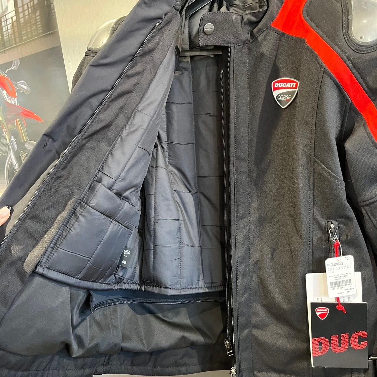 Ducati Corse tex C6(ファブリックジャケット) | ドゥカティ千葉セントラル