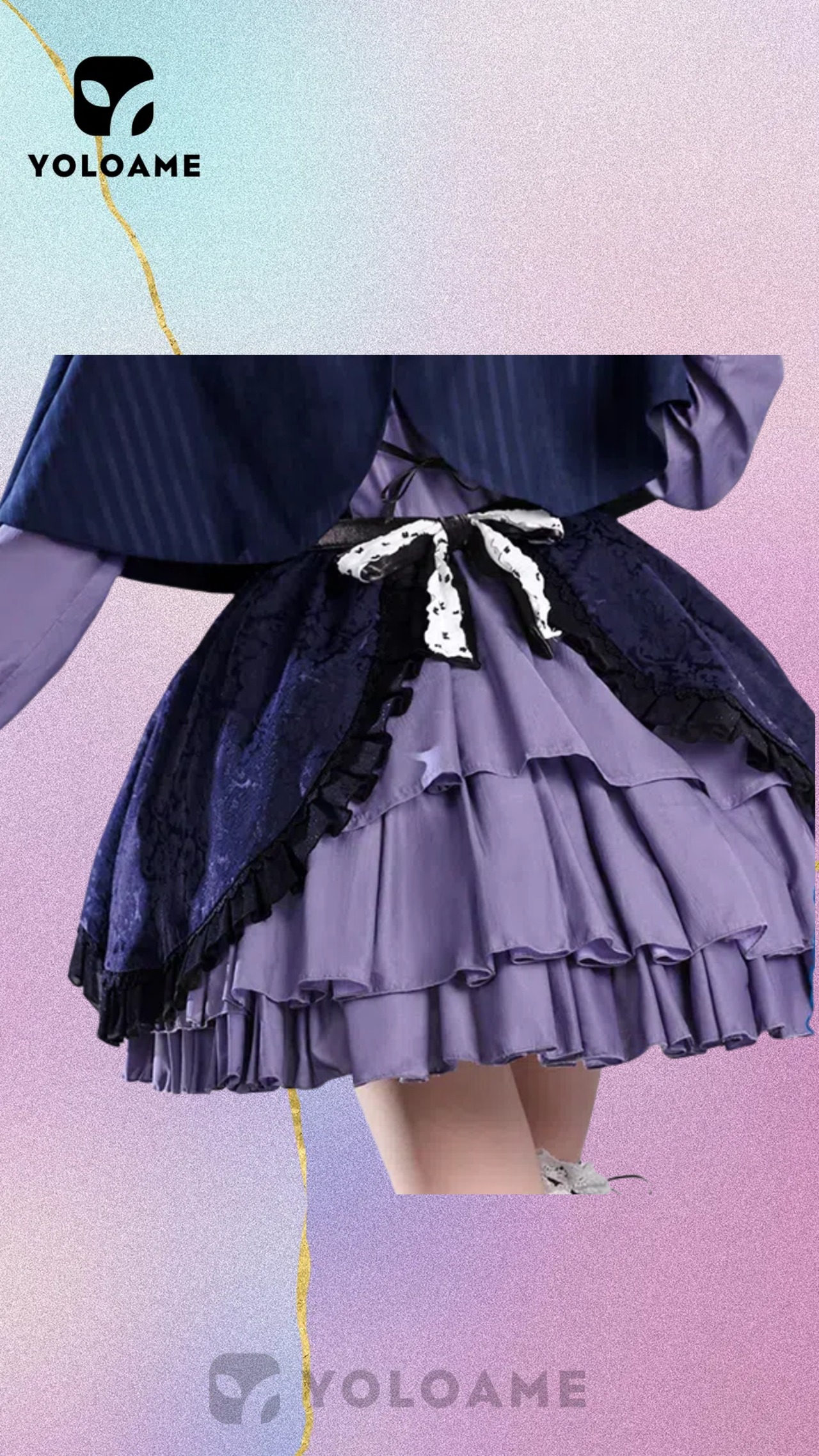 三分妄想 中二病でも恋がしたい 小鳥遊六花 コスプレ衣装 デート衣装 ワンピース