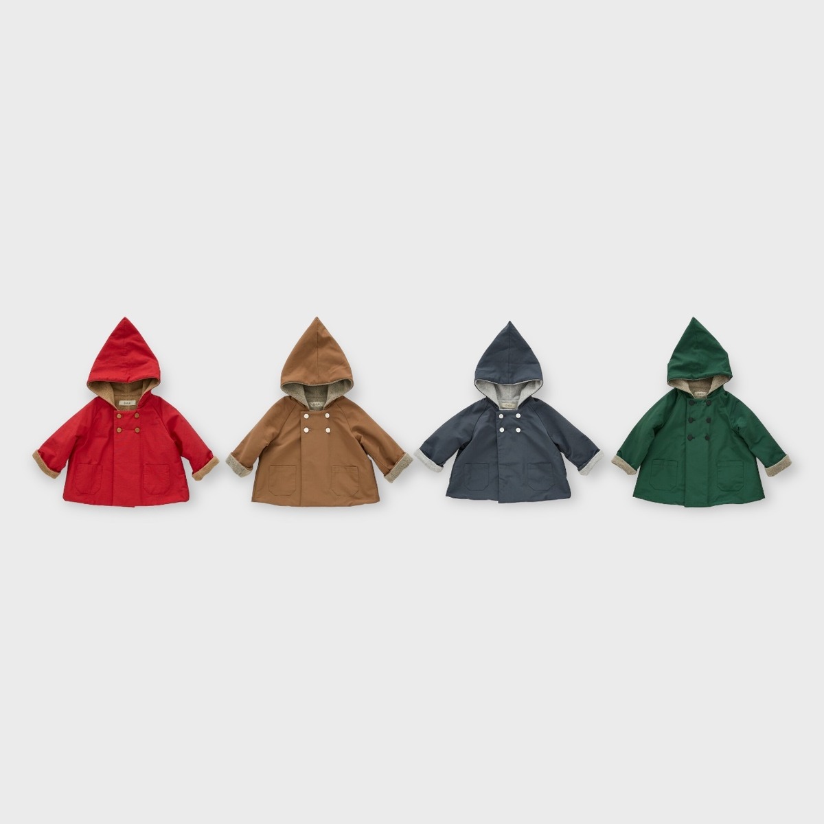 eLfin Folk 24AW 〉 elf coat / elf-555F10 / コート / 110-130 | 世界 