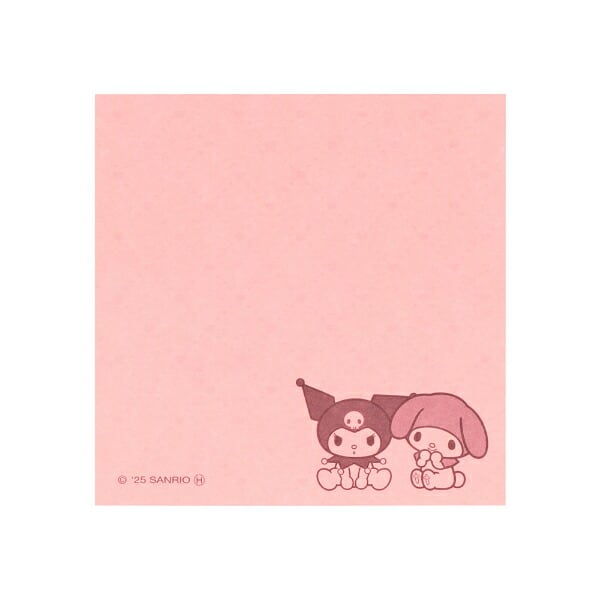 サンリオ マイメロディ＆クロミ 付箋メモ5C NLC 文具 日本製 Sanrio