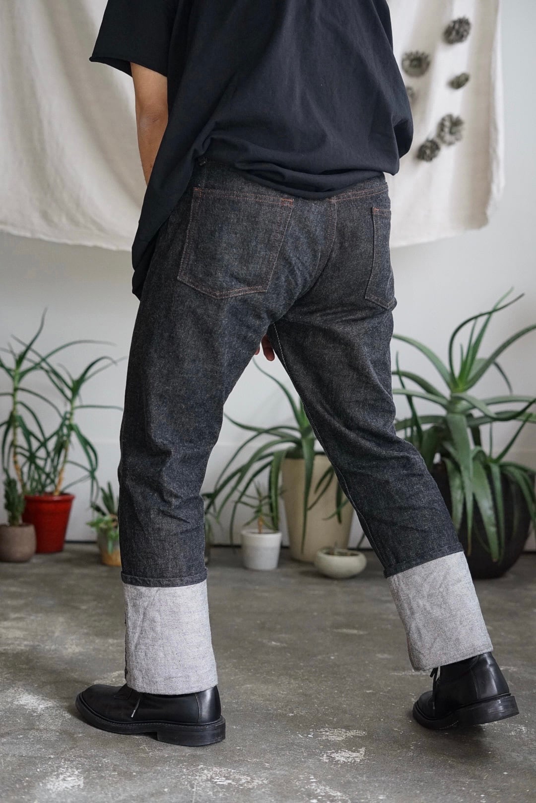 ク*ん様 新品未使用タグ付きTUKI原田服飾研究所ストレートデニムTYPE1si TUKI - 原田服飾研究所 - TYPE 1, AUTHENTIC FIT JEANS (BLACK) | Brownie