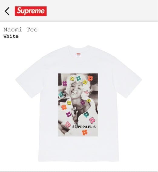 Supreme Naomi Tee ホワイト Mサイズ