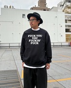 RIVERSIDE BASE 「FUCKIN' FUCK」SWEAT BLACK