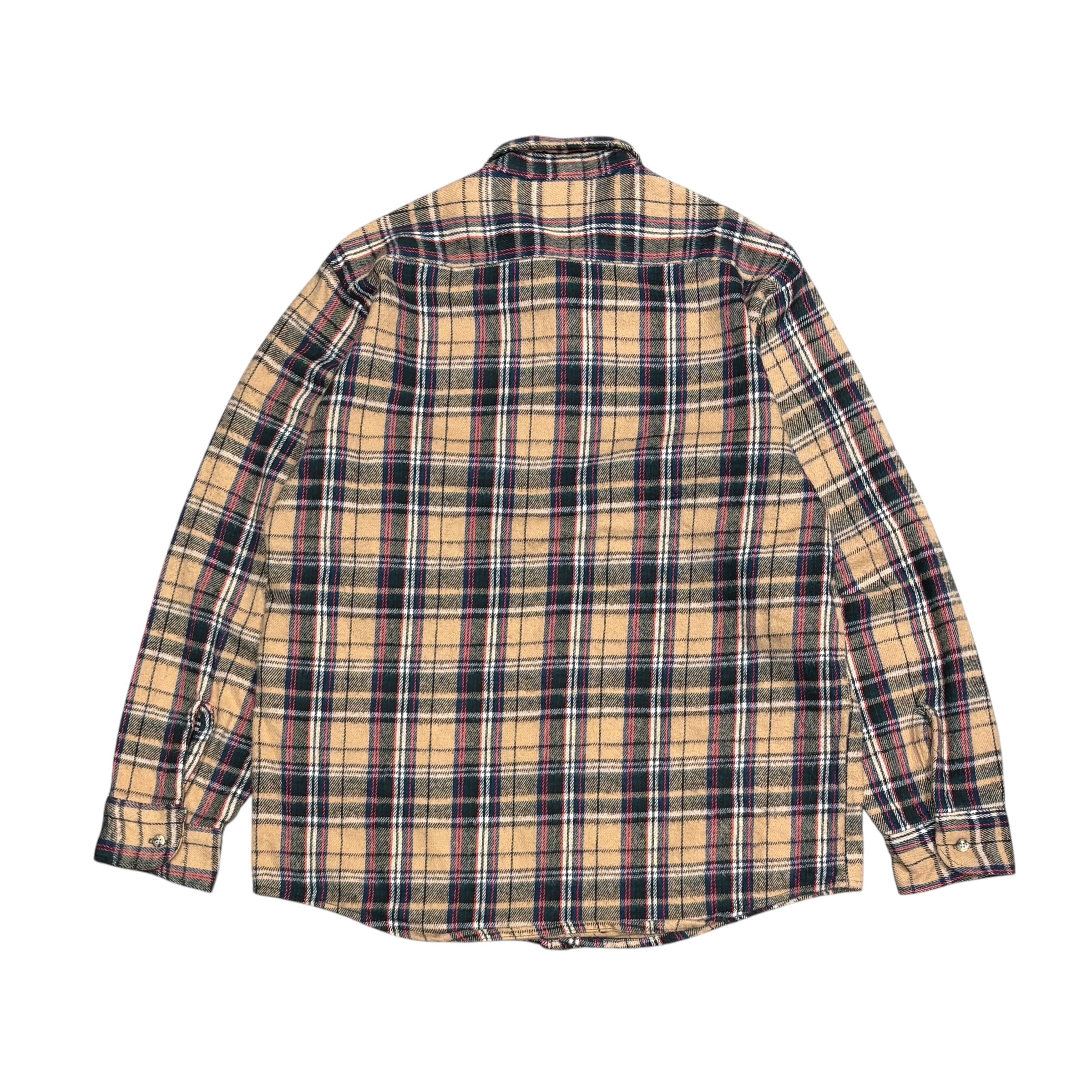 90's USA製 FIVE BROTHER Heavy Flannel Shirt L / ファイブ 90's USA製 FIVE BROTHER Heavy Flannel Shirt L / ファイブ