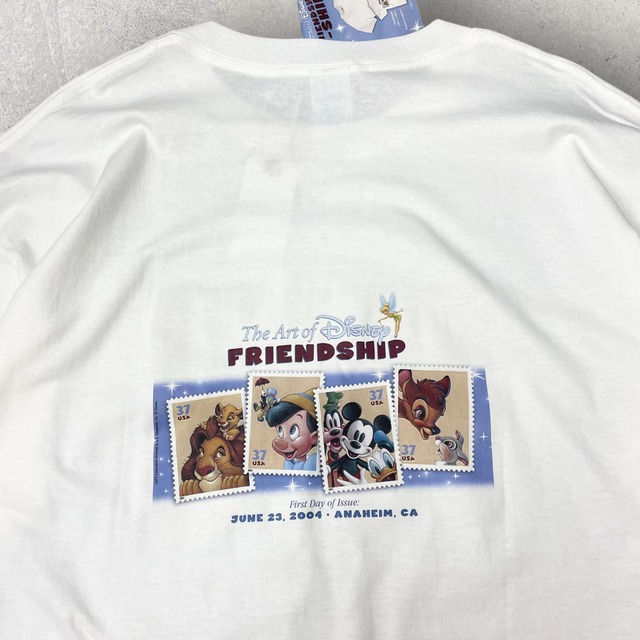 disney stamp design t shirt 90s focus