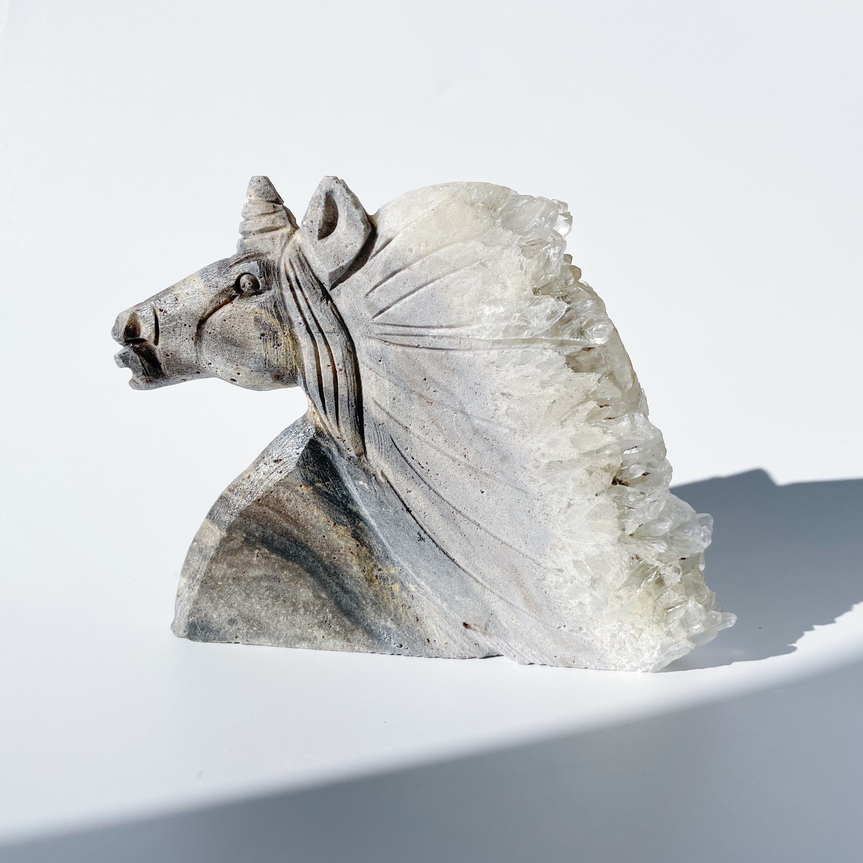 クリアクォーツ ユニコーン13◇Clear Quartz unicorn◇天然石・鉱石