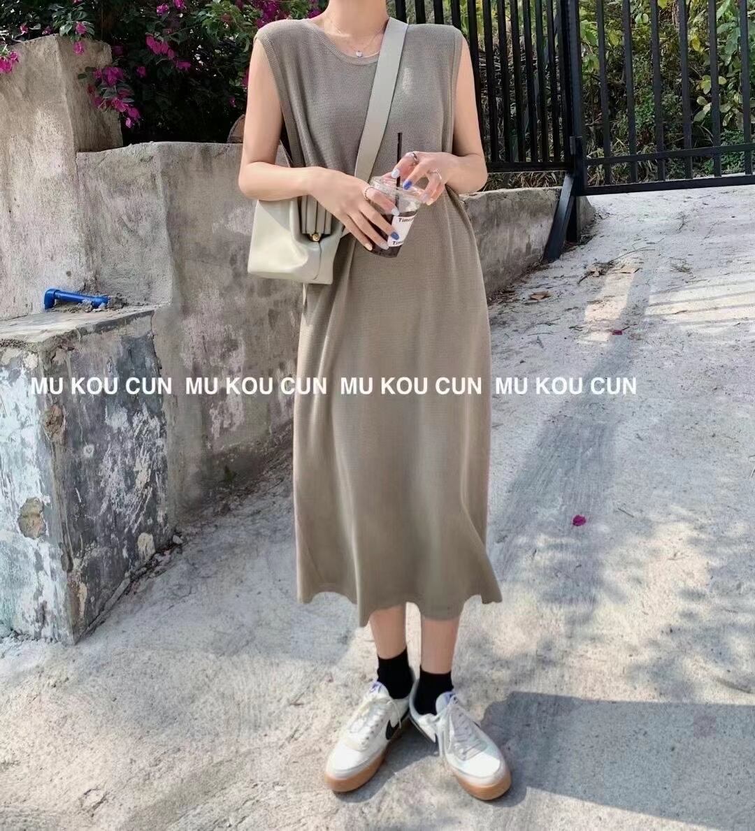 フレンチスリーブ　ロングワンピース　AJ111-807