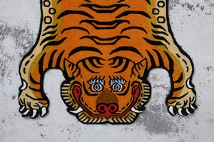 Tibetan Tiger Rug 《Sサイズ•ウール555》チベタンタイガーラグ