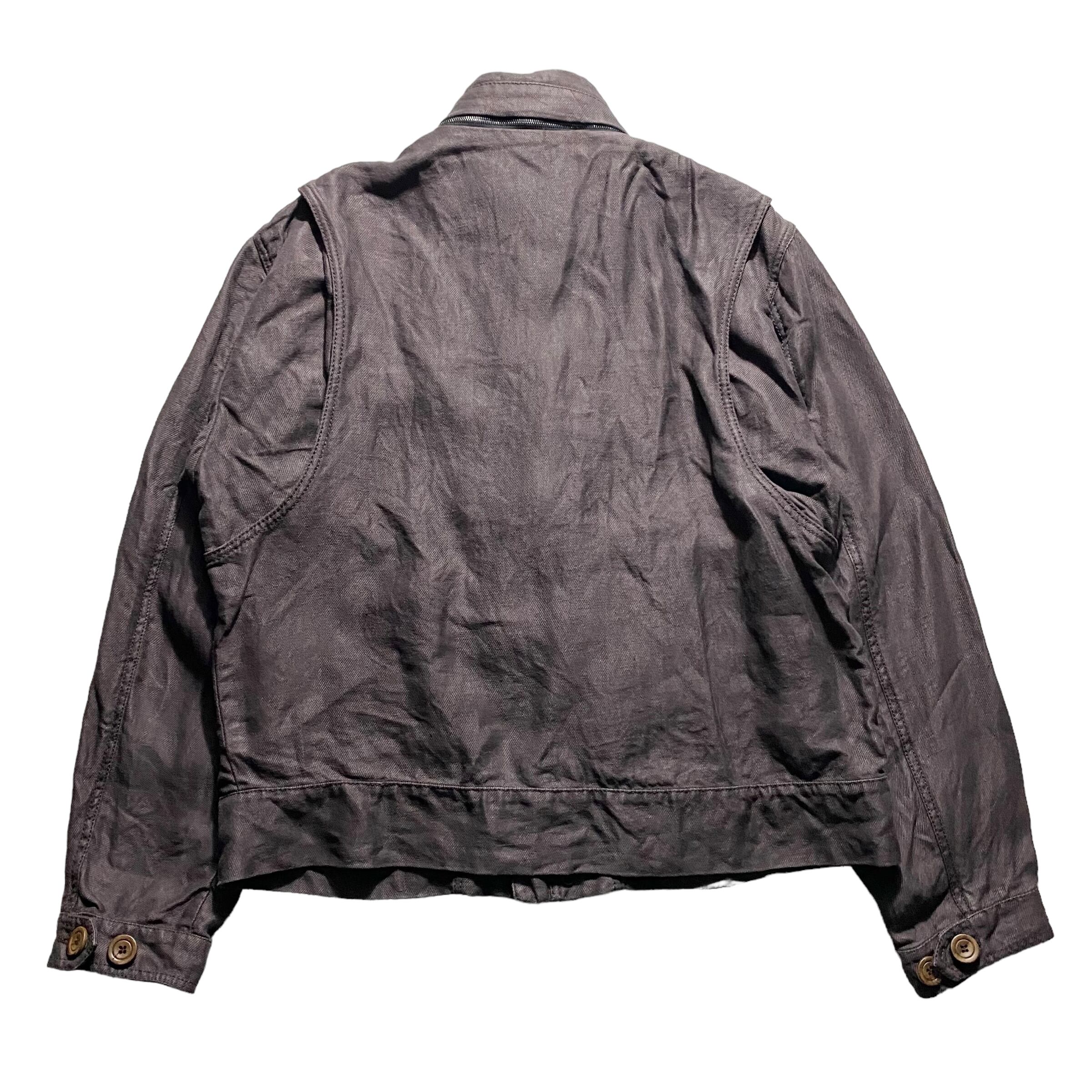 GIORGIO ARMANI linen blouson | NOIR ONLINE