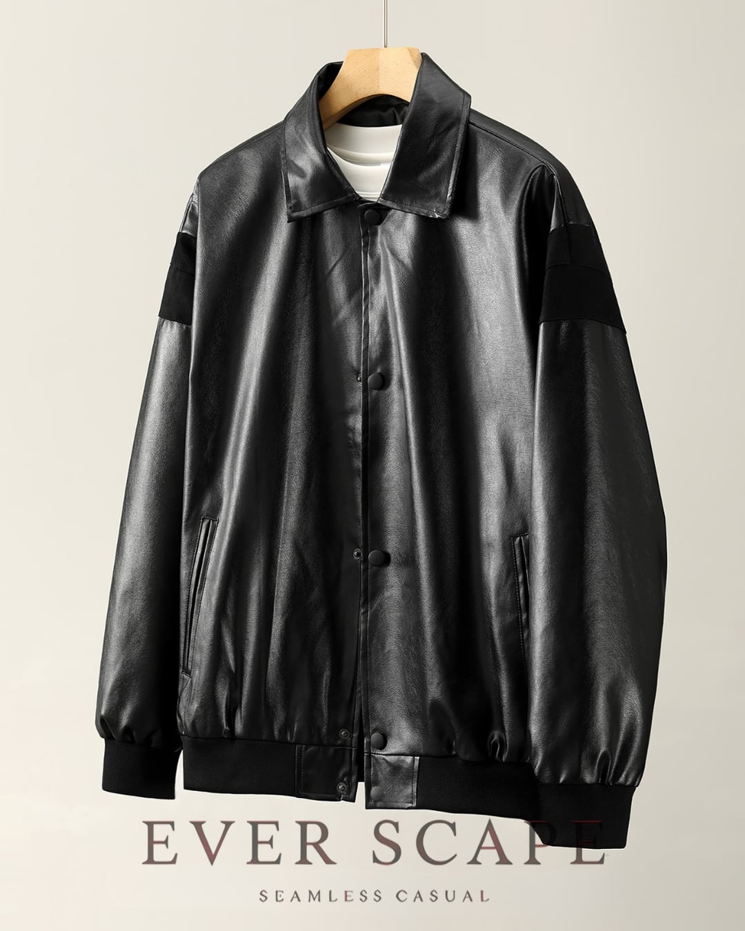 レトロ PUレザージャケット A0049