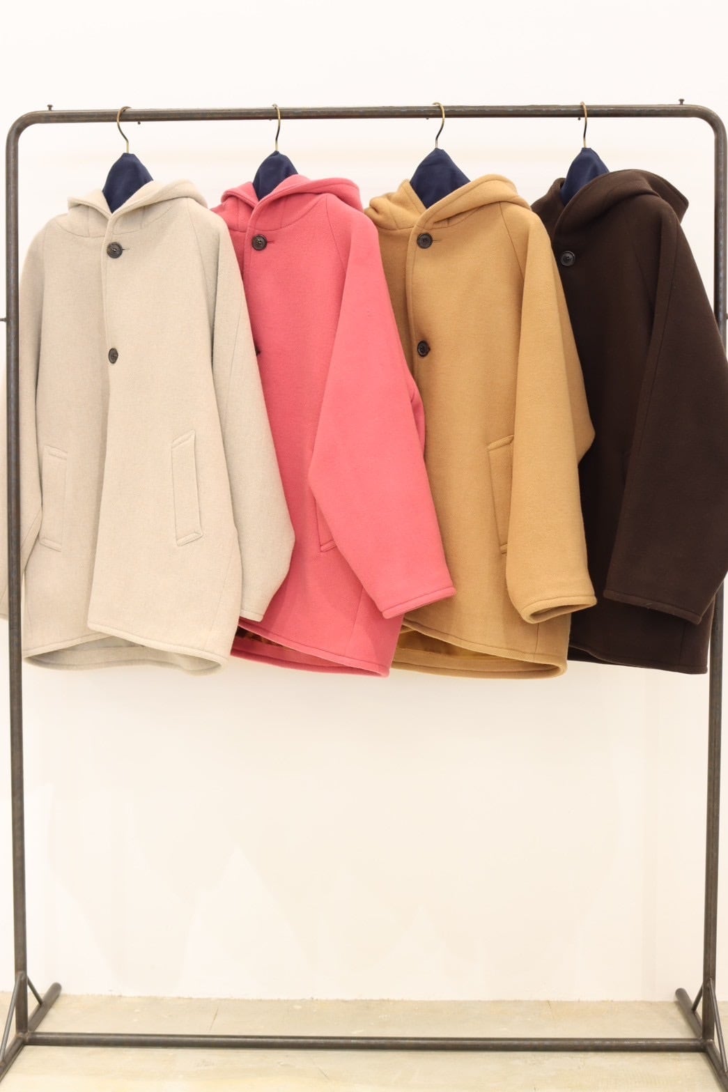 【LEMELANGE】フード付きウールコート　8553903