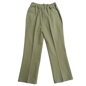 COMFORTABLE REASON / PIQUE DOC SLACKS OLIVE