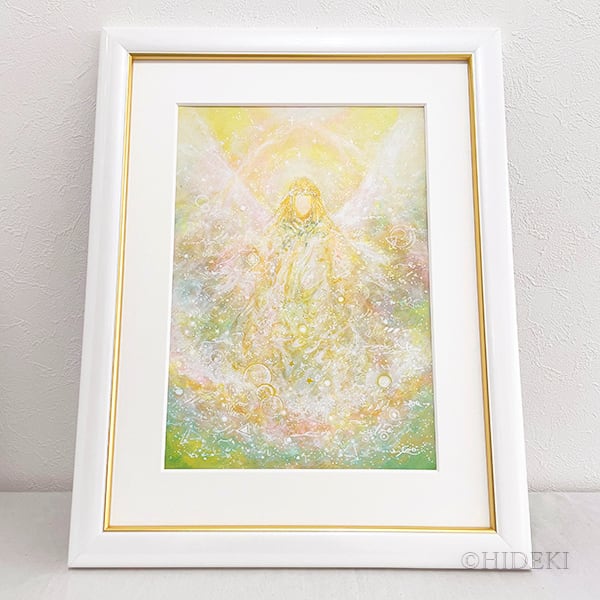 天使画 あなたの肖像画 アクリル画原画 | ヒーリングアート販売 HYM PLANET