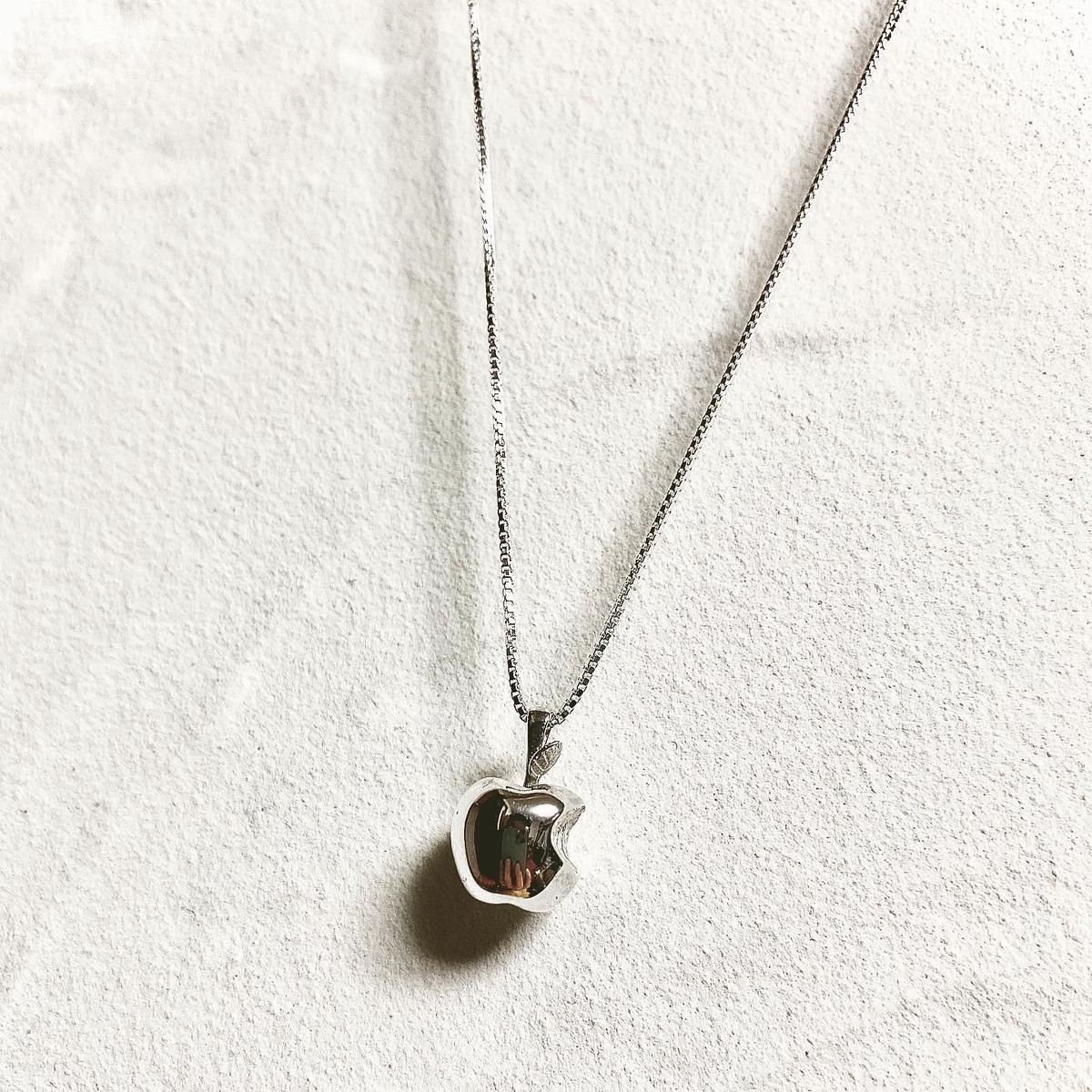 Real Apple Necklace / Silver925 シルバー ネックレス/ IN-PUT-OUT 