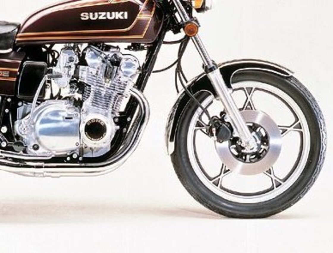 GS750E 前後共通 純正キャリパー用 ステンレスピストン GS1000 GS550 