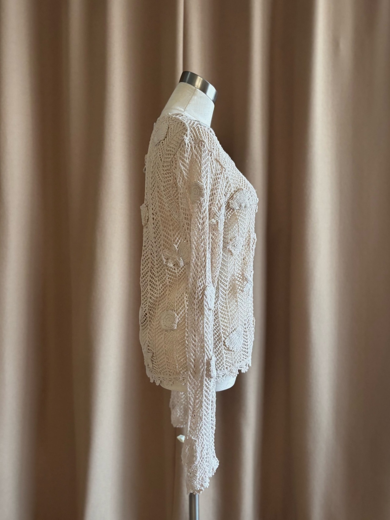 shell design crochet cardigan-4763-6