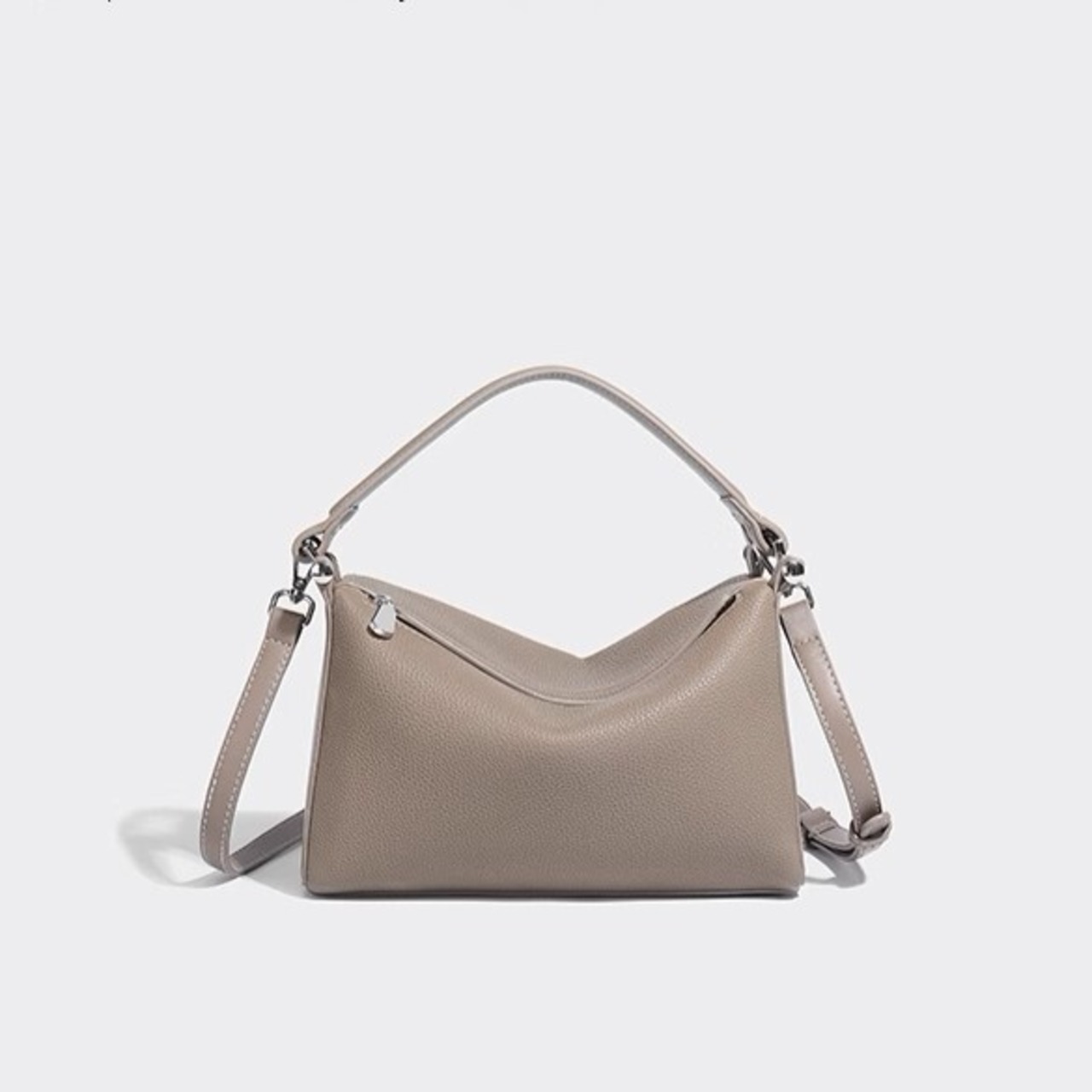 stitch handle shoulder bag