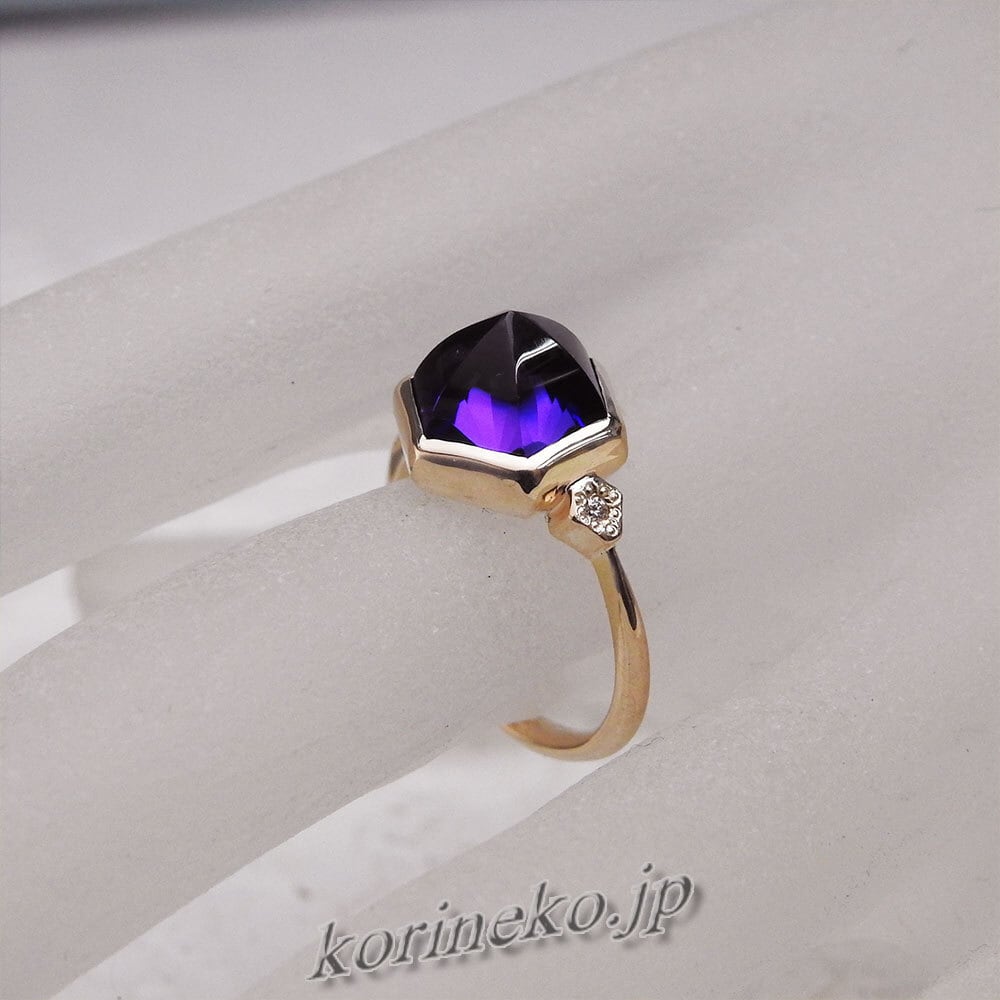 詰込福袋 開催中 ローズカットダイヤモンド ヘキサゴン リング 誕生石 4月 PT900 K18 K10対応 ヘキサゴン ネックレス ローズカット ダイヤモンド \u2013 Envero