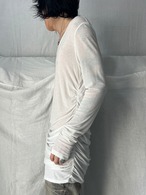 "GADGET GROW" Shirring Long Sleeve