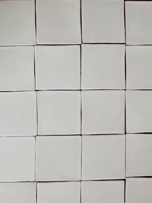 Mexican tile：white