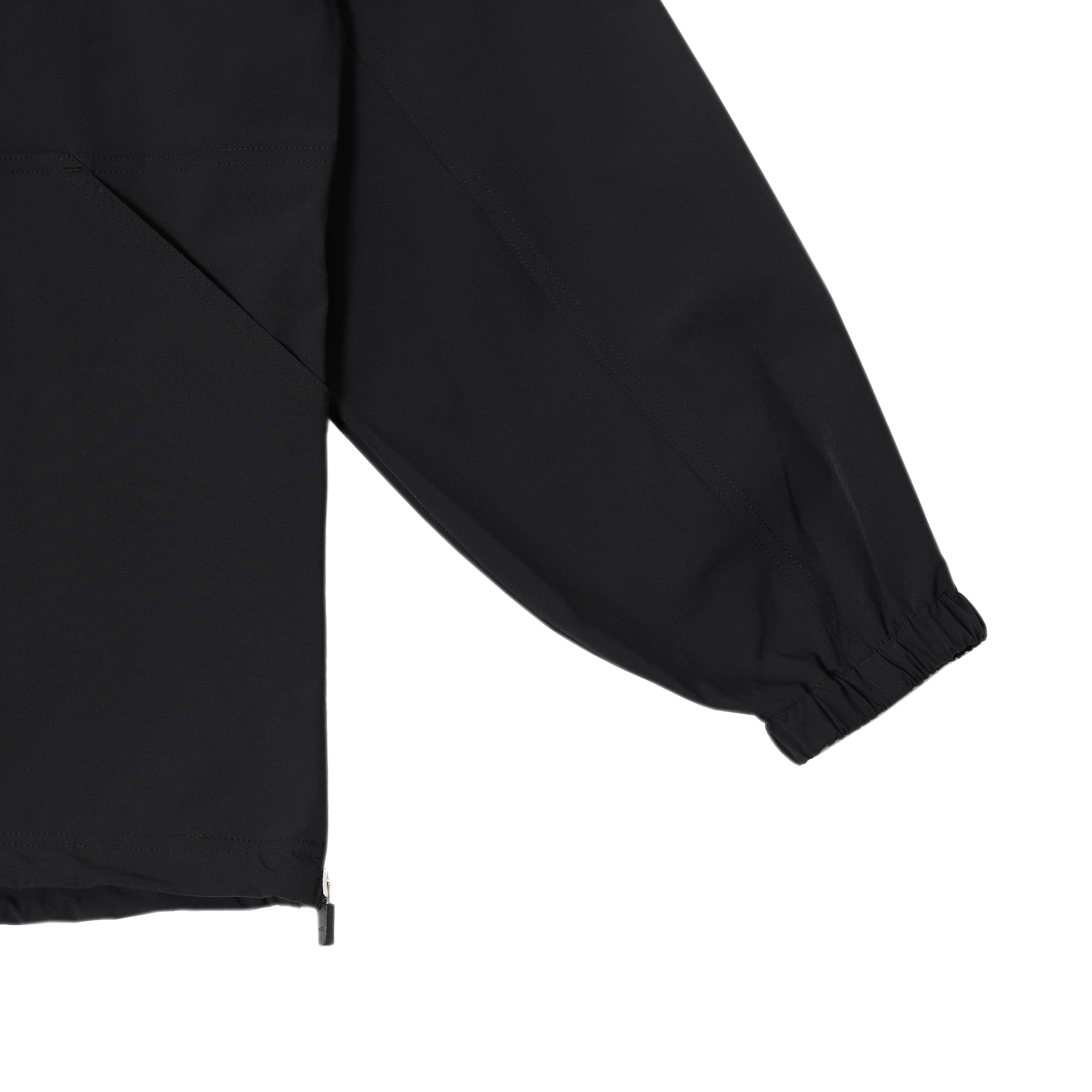 Cordura Nylon Stretch Anorak Hoodie (black) | OVY