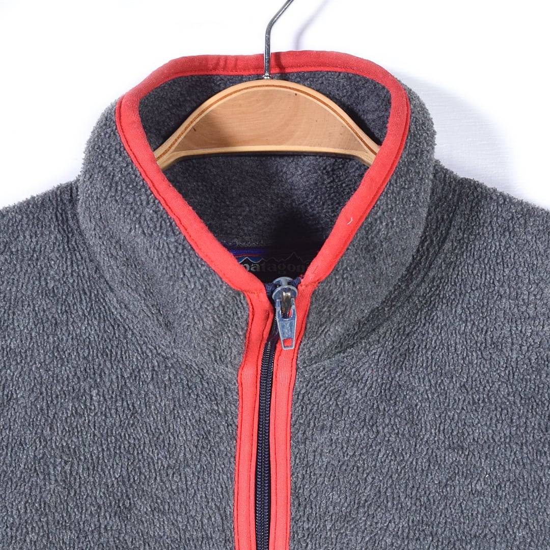 80s パタゴニア USA製 ヴィンテージ シンチラカーディガン フリース