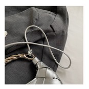 編み込み ハーフムーン ハンドバッグ  90003