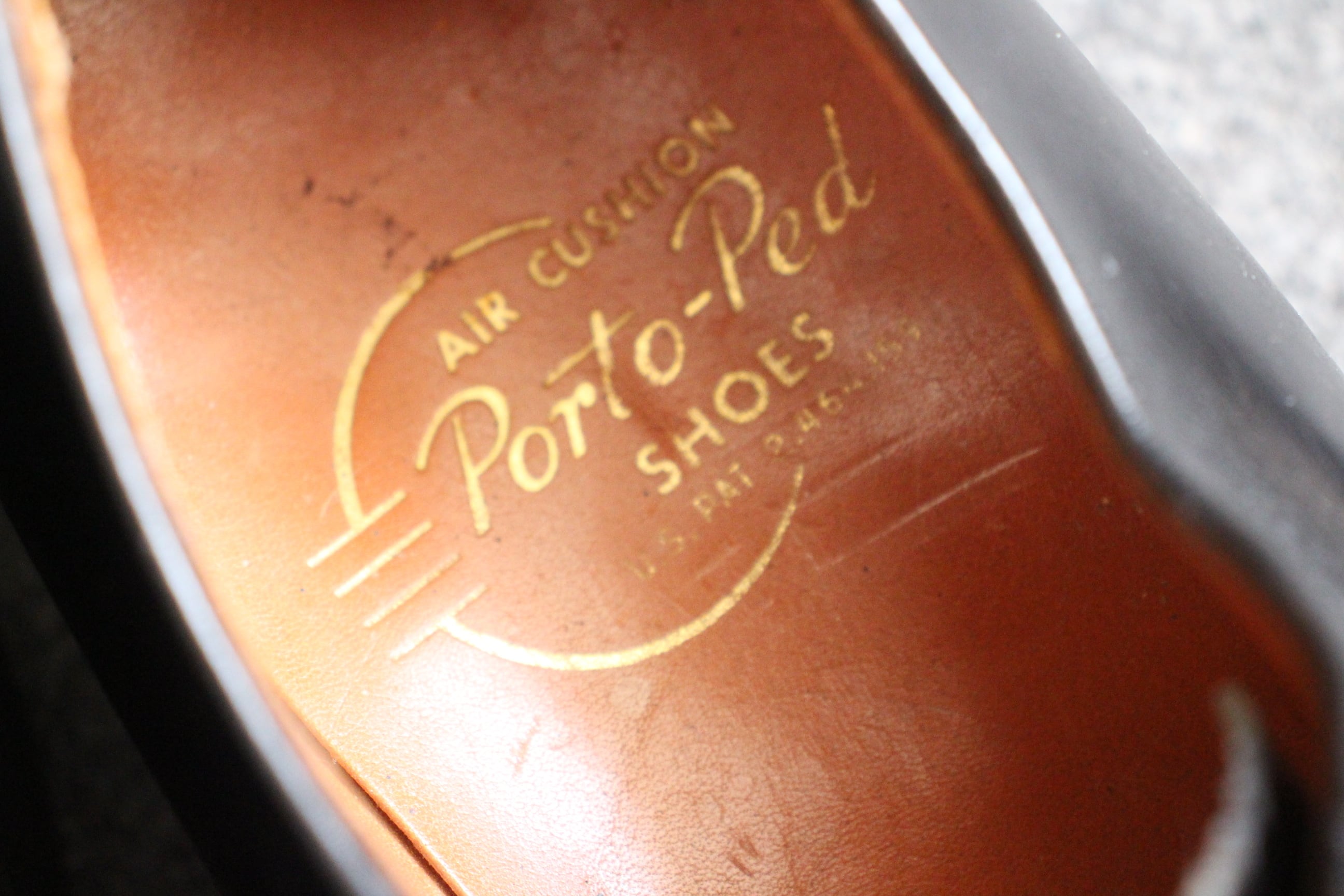 US8C Porto-ped パンチドキャップ MADE IN USA 50's | SUPER 8 SHOES