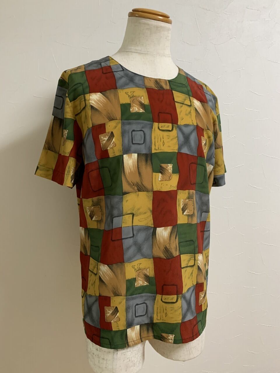 1990's All Over Pattern Cut and Sewn